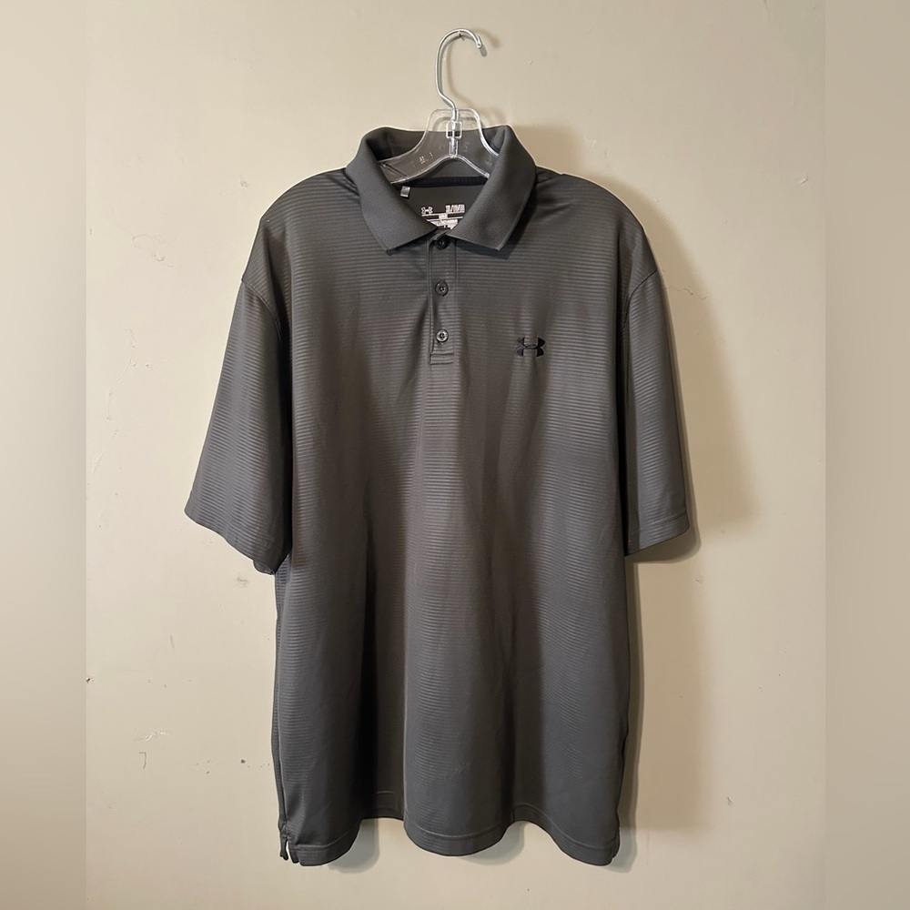Under Armour Men's Charcoal Polo Shirt - XL